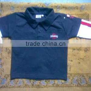100%COTTON FASHIONA CHILDREN RUGBY POLO T-SHIRT thumbnail-1