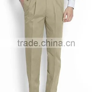 Mens Pleated Khaki Pants (Garment Stock Lots / Apparel Stock / Stocklots / Garment Apparel From Sri Lanka) thumbnail-1