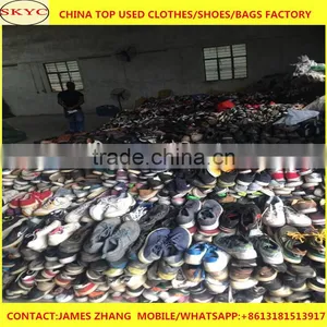 Mixed Brand Used Shoes in Bale Sale for Africa thumbnail-1