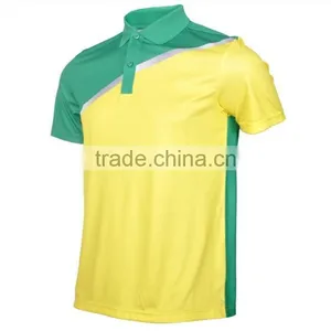 Cheap 100% Polyester Custom Mens Short Sleevs Polo Shirt thumbnail-1