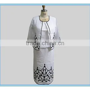 Business Women Formal Suits With Embroidery thumbnail-2