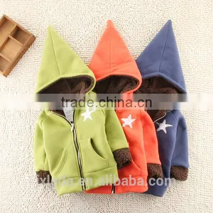 2016custom Printer Children Thicken Zipper Jacket thumbnail-1