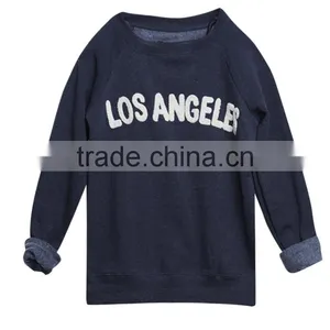 Custom Quality 100 Cotton Crew Neck Sweatshirt Wholesale Sweatshirts thumbnail-4