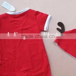 2015 New Baby Christmas Clothes,baby Romper Blank With Hat thumbnail-4