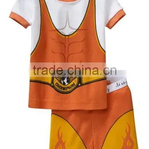 Boys Fashion Catoon Pajamas Suits Baby Cotton Sleepwear thumbnail-1