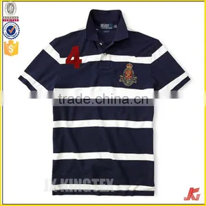 China Wholesale Mens 100% Cotton Polo Shirts With Customized Logo Embroidery Or Printing Custom Your Own Brands thumbnail-1