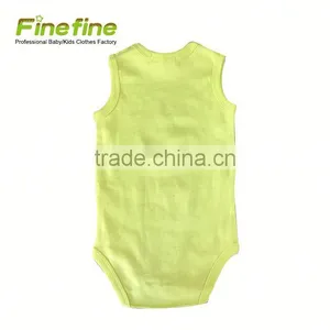 New Born Cool Pattern Plain Organic Baby Romper Clothing thumbnail-6