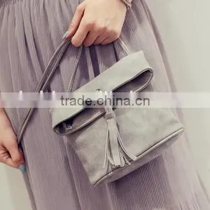 PU Special Design Pure Color Women Shoulder Bags Tote Bags thumbnail-4