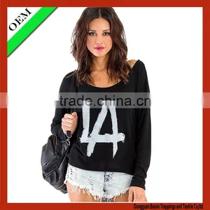 2015 Customer 100% Cotton T-shirt Women Print T-shirt OEM thumbnail-1