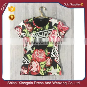 2015 Slim Elastic Fiber Girl Clothes Tops Wholesale From Factory thumbnail-1