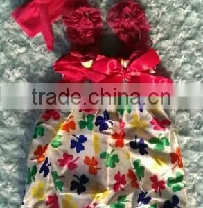 2015 New Baby Girls Rompers New Chevron Satin Romper Zig Zag Knicker Bockers Chatter Marks Baby Bubble Knickers Baby Knickers thumbnail-3