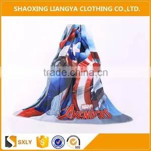 Factory Price Digital Printing Fleece Blanket, Large Blankets thumbnail-1