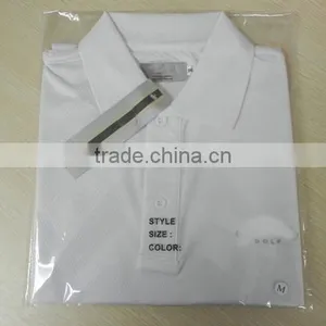 Plain White Polo Golf Shirt Dry Fit thumbnail-1