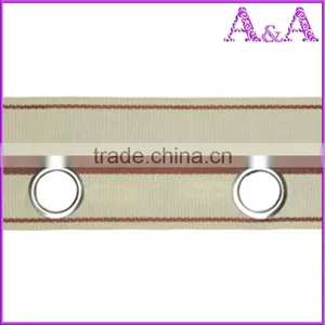 Stardeco 100% Polyester Fabric White Non-woven Ring Holes Eyelet Curtain Tape thumbnail-4