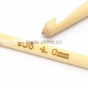 Top Quality Natural&Environmental 9 Sizes Bamboo Crochet Hooks Set thumbnail-3