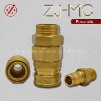 ZJ-MC Brass Mold Line Air Hose Quick Coupling thumbnail-1