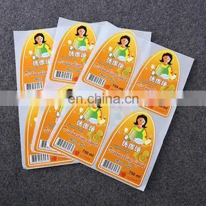 China Manufacturer Daily Products/cleanser Essence Packaging Label, Advertising Self Adhesive Stickers With Custom Colored Print thumbnail-1