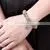 2017 New Silver Droplet Silver Bead Love Letter Bracelet Bangles thumbnail-5