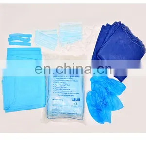Sterile Medical Disposable Surgical Gown Set for Hospital thumbnail-2