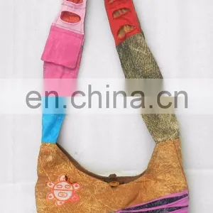 Hippie Shoulder Ethnic Canvas Shoulder Women Bags thumbnail-6