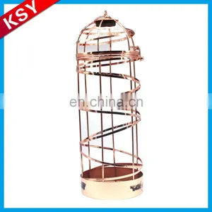 New Product Competitive Price Simple European-Style Antique Metal Artillery Type Wine Bottle Holder Rack thumbnail-5