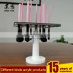 Factory Custom Hot Selling PMMA Makeup Brush Display Plexiglass Makeup Brush Display Stand Acrylic Makeup Brush Holder thumbnail-1