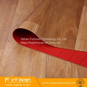 Factory Linoleum Weight 70g 100g 130g Red Felt Back Pvc Flooring on Sale thumbnail-5