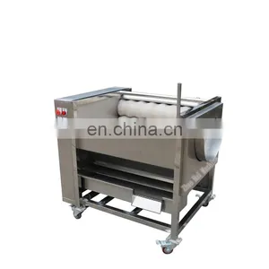 Industrial Automatic Yam Vegetable Washing Machine Potato Skin Cleaner Carrot Peeler thumbnail-6