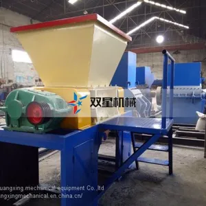 Rubber Shred Single-Shafted Shredders Plastic Shredding Machine for Sale thumbnail-1