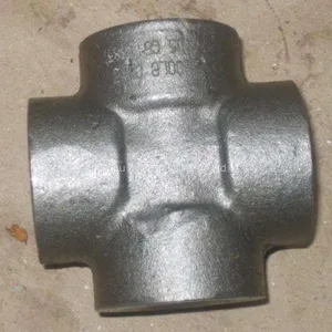 Good Quality ASME B16.11 A105 3000LB Threaded 90 Degree Elbow thumbnail-3