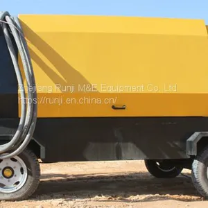 Medium and High Pressure Portable Air Compressor for Blasting, Hydropower Station Construction and Infrastructure Construction thumbnail-2
