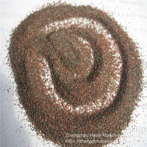 Wholesale Red 80 Mesh Garnet Sand for Stainless Steel Cutting thumbnail-1