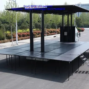 9.6 m Road Show LED Mobile Advertising Vehicleled Stage Truck for Sale thumbnail-5