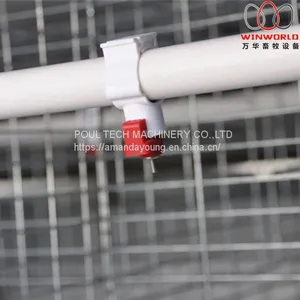 Mauritius Poultry Farm EquipmentBattery Broiler Cage & Meat Chicken Cage & Chicken Coop in Chicken Shed thumbnail-2