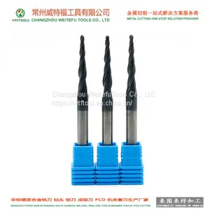 WTFTOOLS Manufacturer Nonstandard Solid Carbide Taper End Mill Cutter thumbnail-4
