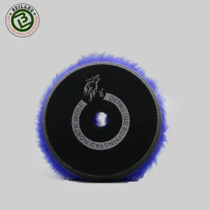 7 Inch Rotary Car Polisher Wool Buffing Pad 100% Soft Wool Polishing Pad thumbnail-3