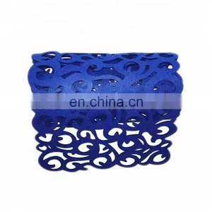 Customized Style and Size 3mm Laser Cut Felt Table Mat With Various Colors thumbnail-4