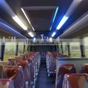 6x4 PK6137 Luxury Long Distance Bus 61 Seats SL thumbnail-4