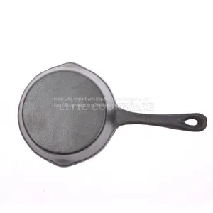 6.5 Inch-10.25 Inch Pre-Seasoned Cast Iron Round Skillet Fry Pan Set Skillet Manufacturer thumbnail-3