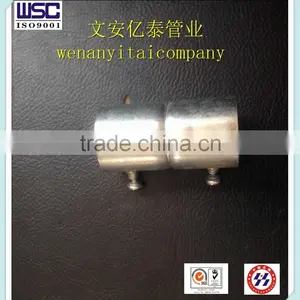 40mm Galvanized Metal Straight Pipe Joints thumbnail-1