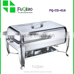 Hot Sale Restaurant Hotel Cookware Set Stainless Steel Induction Chafing Dishes thumbnail-1