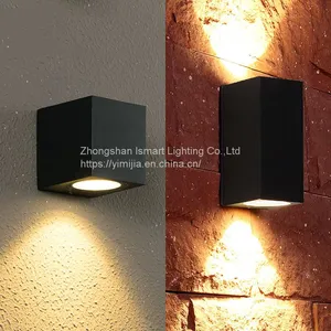 Round Square Design Waterproof IP65 6W 12W Led Wall Light thumbnail-5