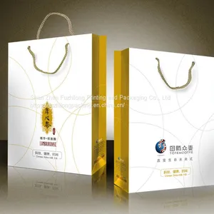 Low Cost Retail Cheap OEM Custom Printing Luxury Gift Shopping Paper Bag With Your Own Logo Print thumbnail-2