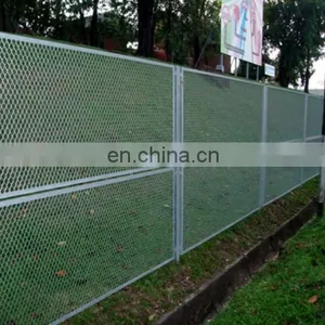 Versatile and Economical Anodized Aluminum Diamond Shape Vynile Fence Machine Safety Fence Industrial Expanded Metal Fence thumbnail-3