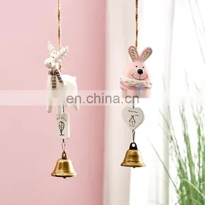 Nordic Wind Lovely Cartoon Ceramic Animal Fengling Creative Children's Clothing Shop Entrance Wall Decoration thumbnail-1