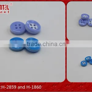 Wholesale 4-holes Round Resin Button for Shirt thumbnail-1