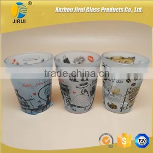 50ml Glass Cup With Decoration Firing thumbnail-2
