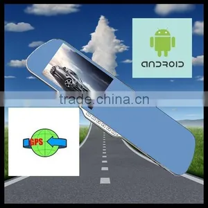 5.0 Inch Untra-thin Rearview Mirror Gps Android thumbnail-1
