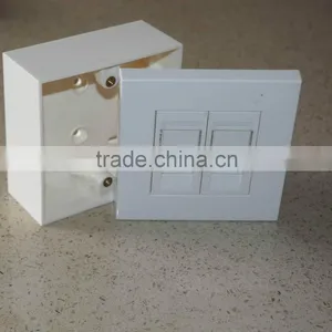 ABS 86*86mm Back Box for Keystone Jack thumbnail-3