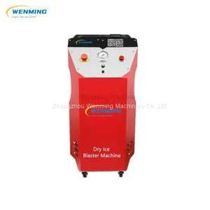 Dry Ice Blaster Dry Ice Blasting Machine Car Engine Combustion Chamber, Engine Throttle, Engine Intake Valve, Car Tires, Car Interior thumbnail-3